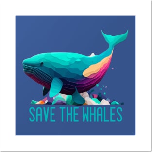 Save The Whales Posters and Art